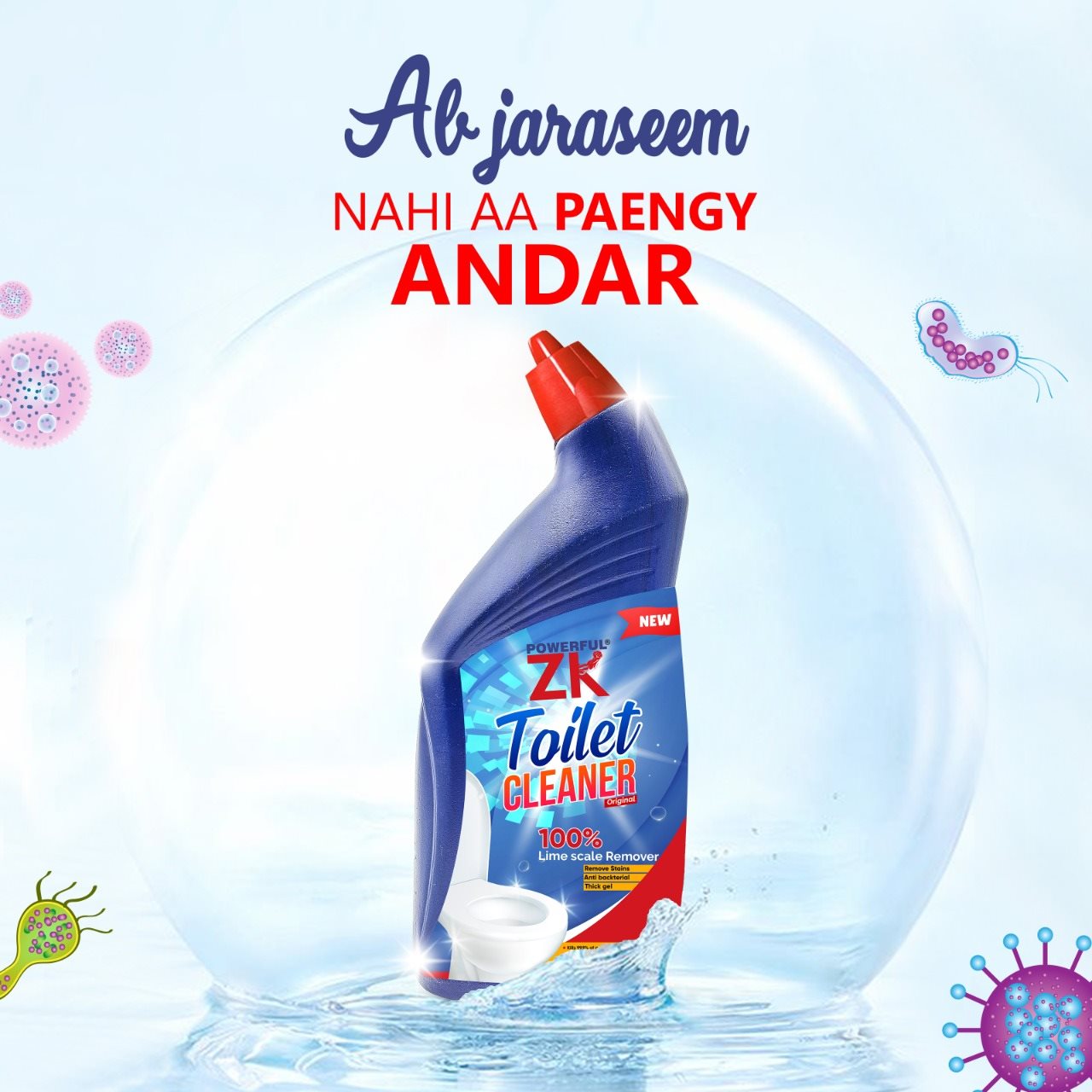 ZK Toilet Cleaner 500ml