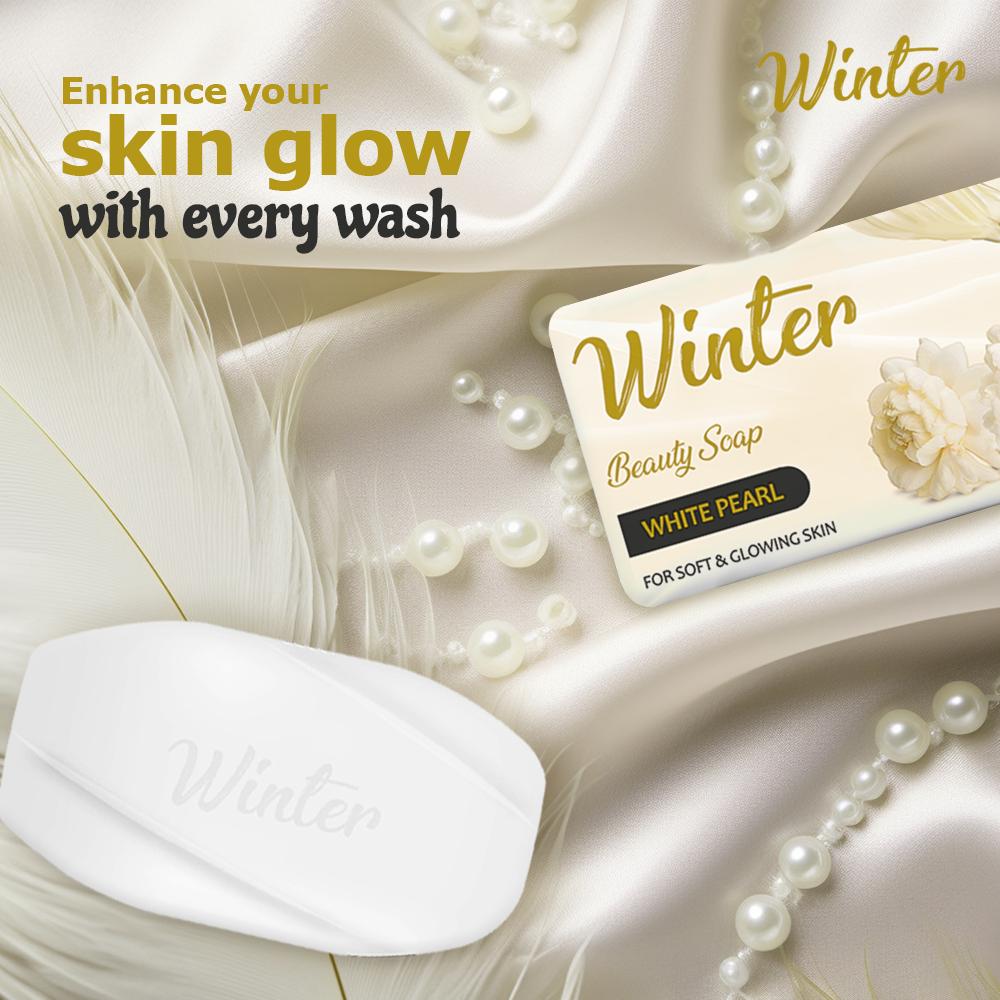 Winter White Pearl Soap